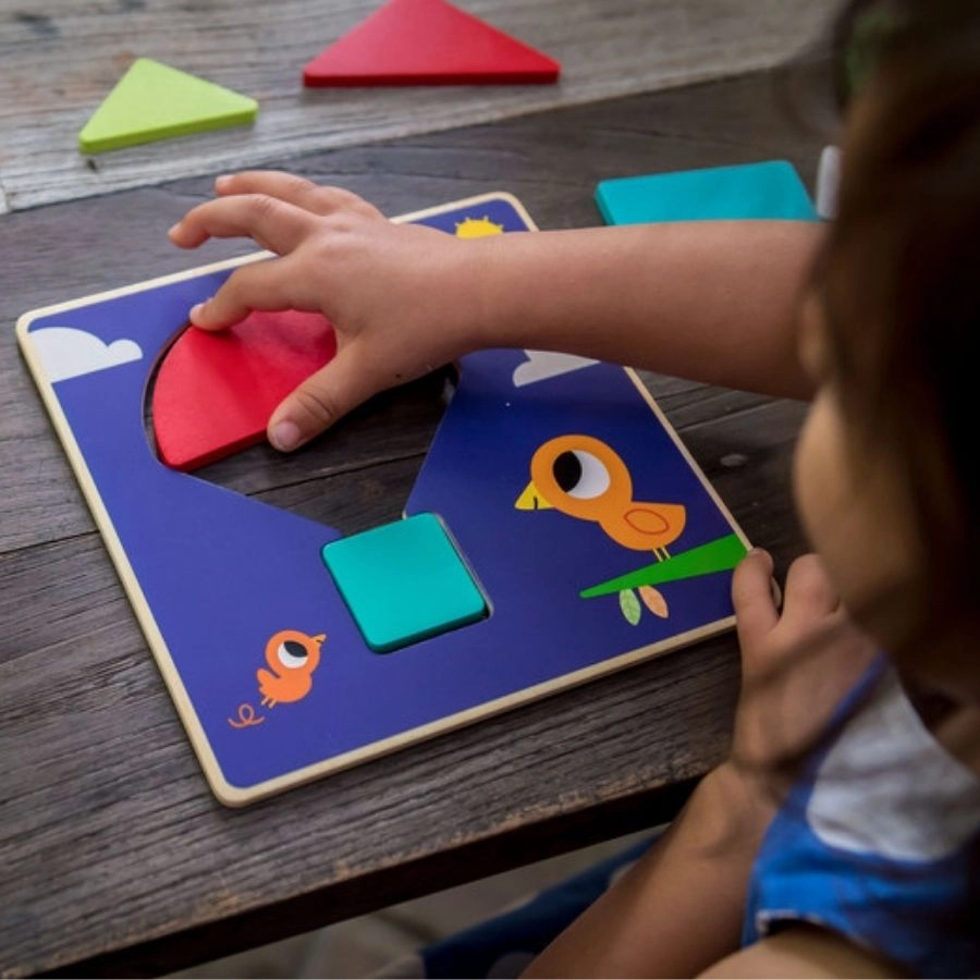 Djeco - Tangramini Wooden Puzzle