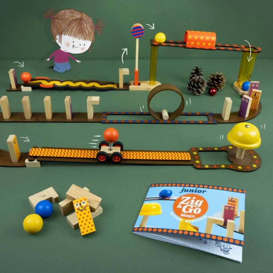 Djeco - Zig & Go Junior 42 piece Magic Set