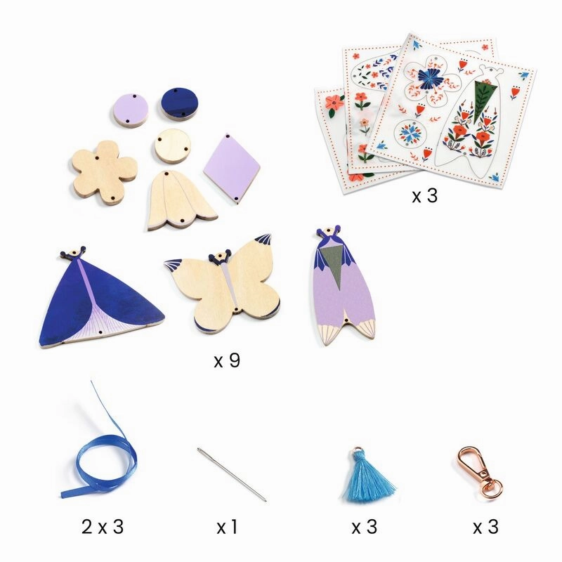 Do It Yourself Butterfly Bag Charms