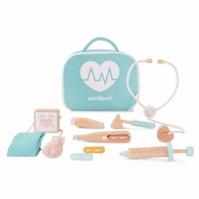 Doll-Sized Wooden Doctor Set
