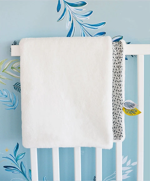 Doudou et Compagnie Baby White Blanket Douceur Yoca the Koala