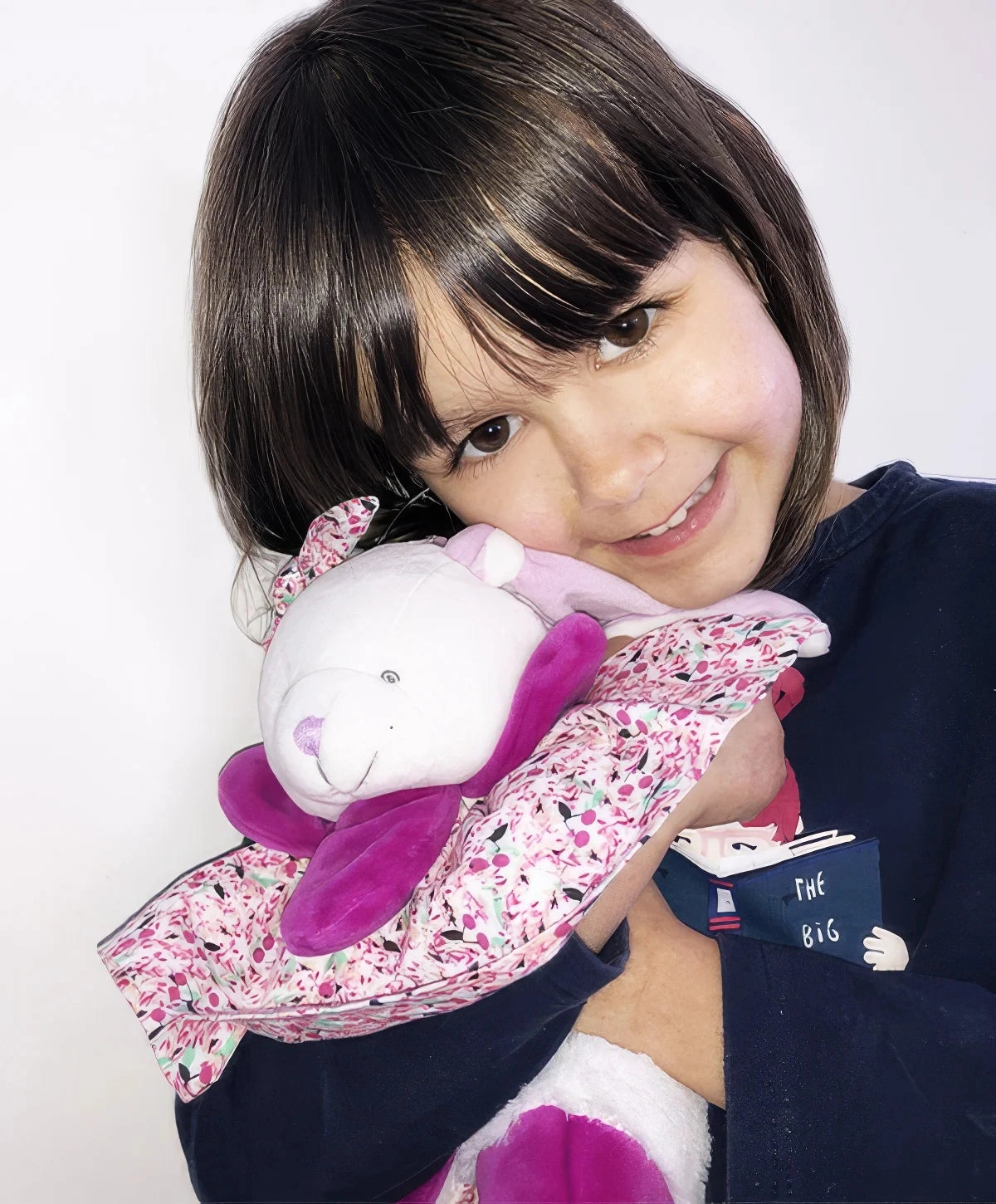Doudou et Compagnie Cerise the Pink Rabbit Activity Soft Toy - 30 cm