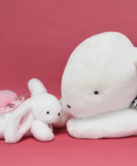 Doudou et Compagnie Giant XL Pink Rabbit Plush Toy - Plush 65 cm