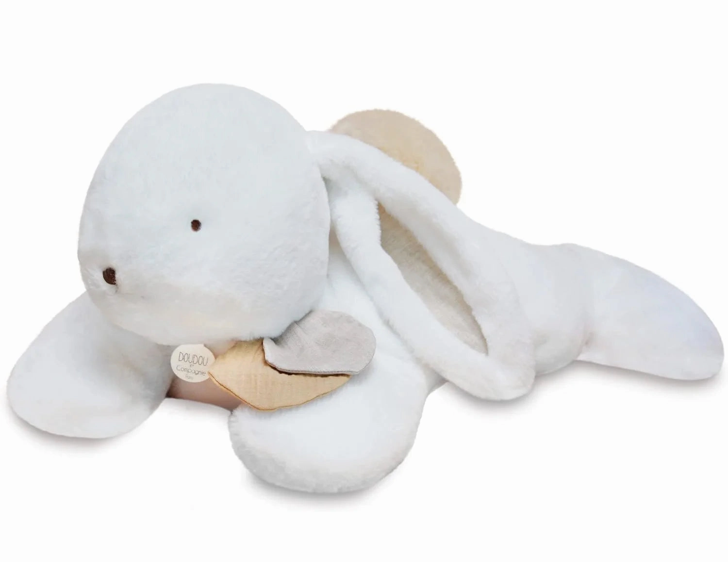 Doudou et Compagnie  Giant XXL Beige Rabbit Plush Toy 80 cm