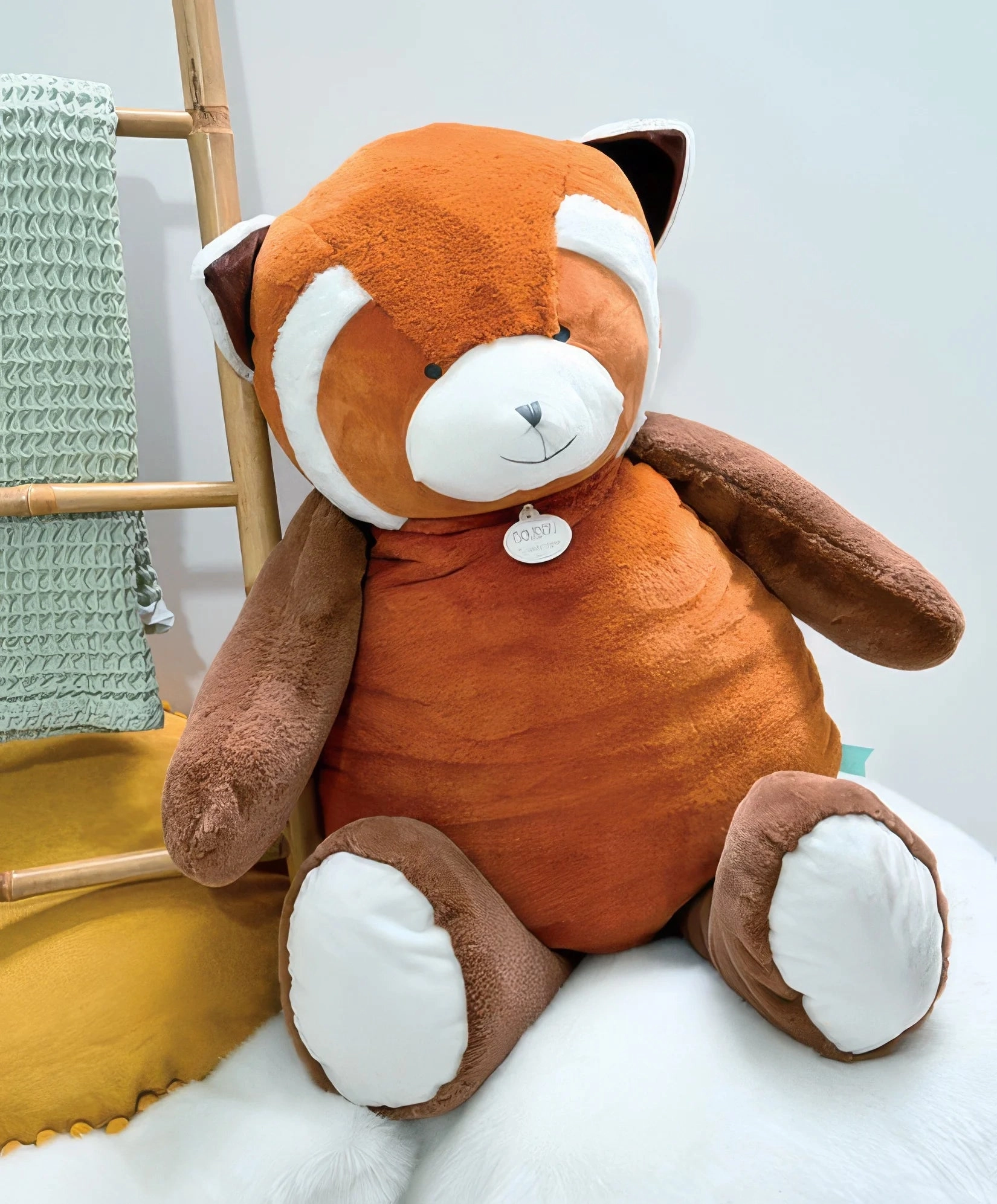 Doudou et Compagnie Giant XXL Red Panda Plush Toy - 100 cm