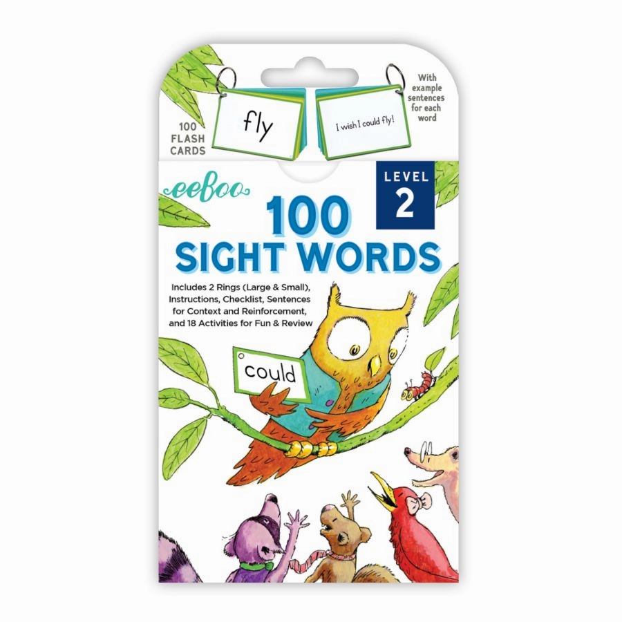 eeBoo - Flash Cards: 100 Sight Words Level 2