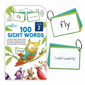 eeBoo - Flash Cards: 100 Sight Words Level 2