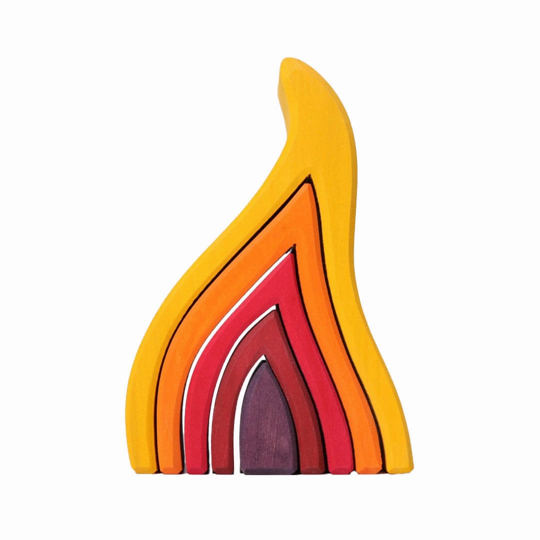 Elements Nesting Blocks: Fire