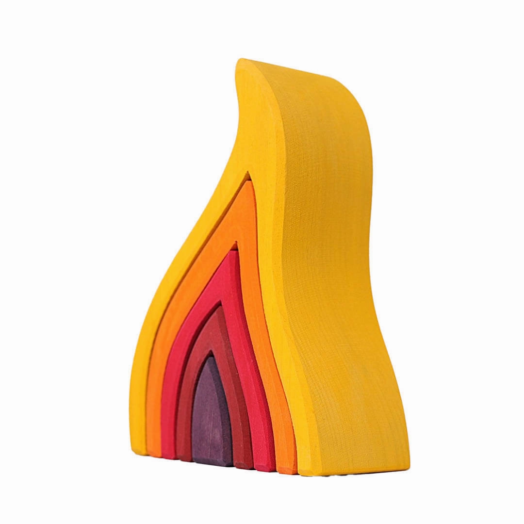 Elements Nesting Blocks: Fire