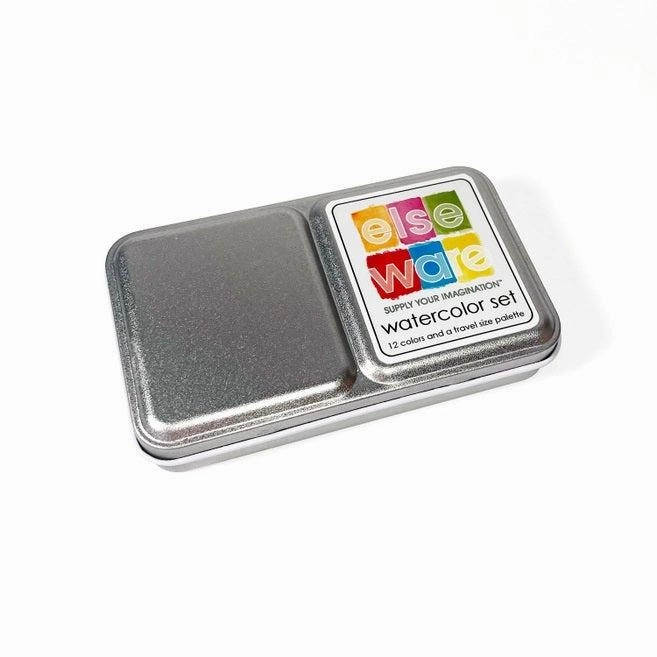 Elseware Watercolor Paint Set with Metal Palette