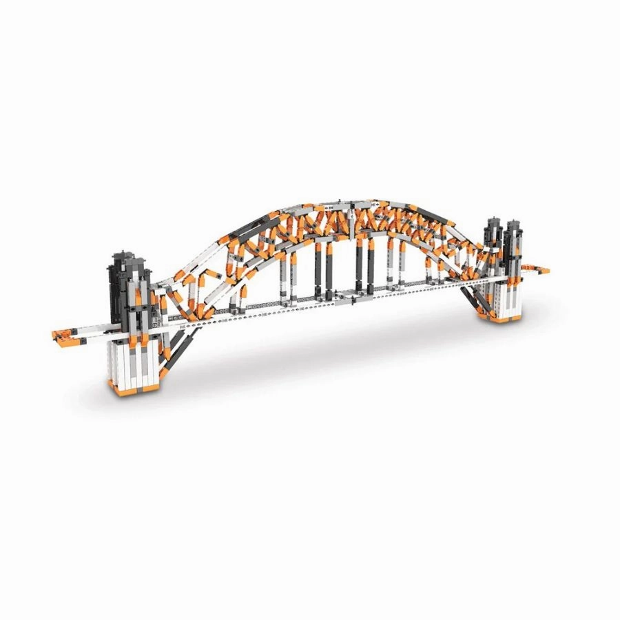 Engino - Discovering STEM Architecture Set: Eiffel Tower and Sydney Harbour Bridge