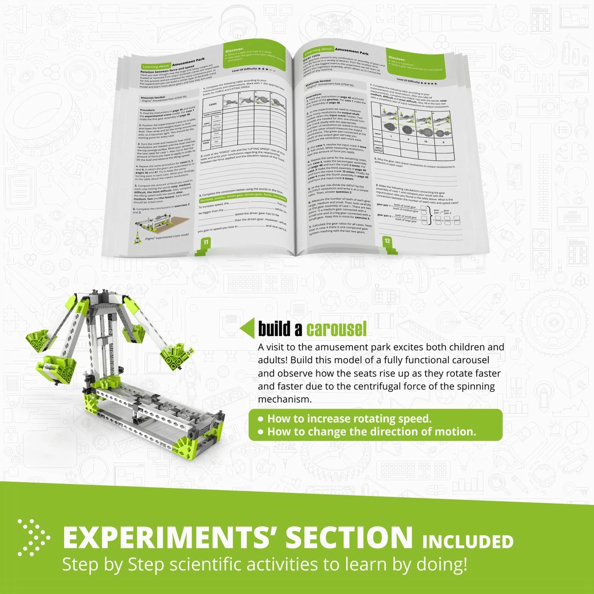 Engino Discovering Stem Amusement Park Set V1 (EN)