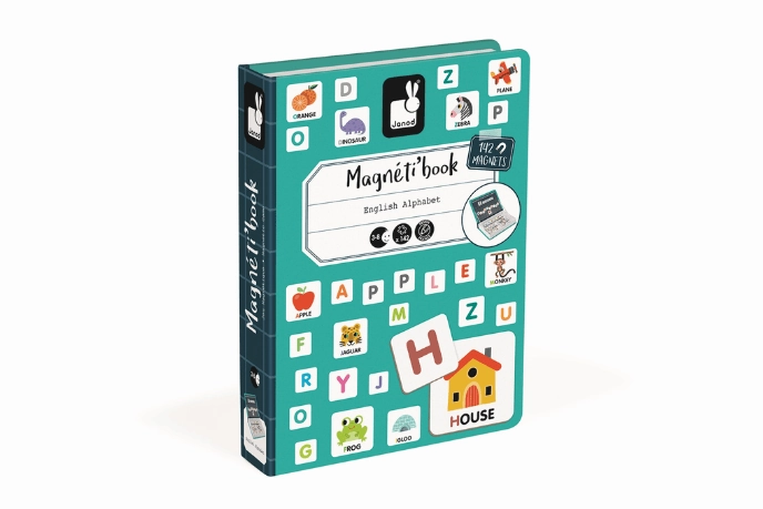 English Alphabet Magneti'book