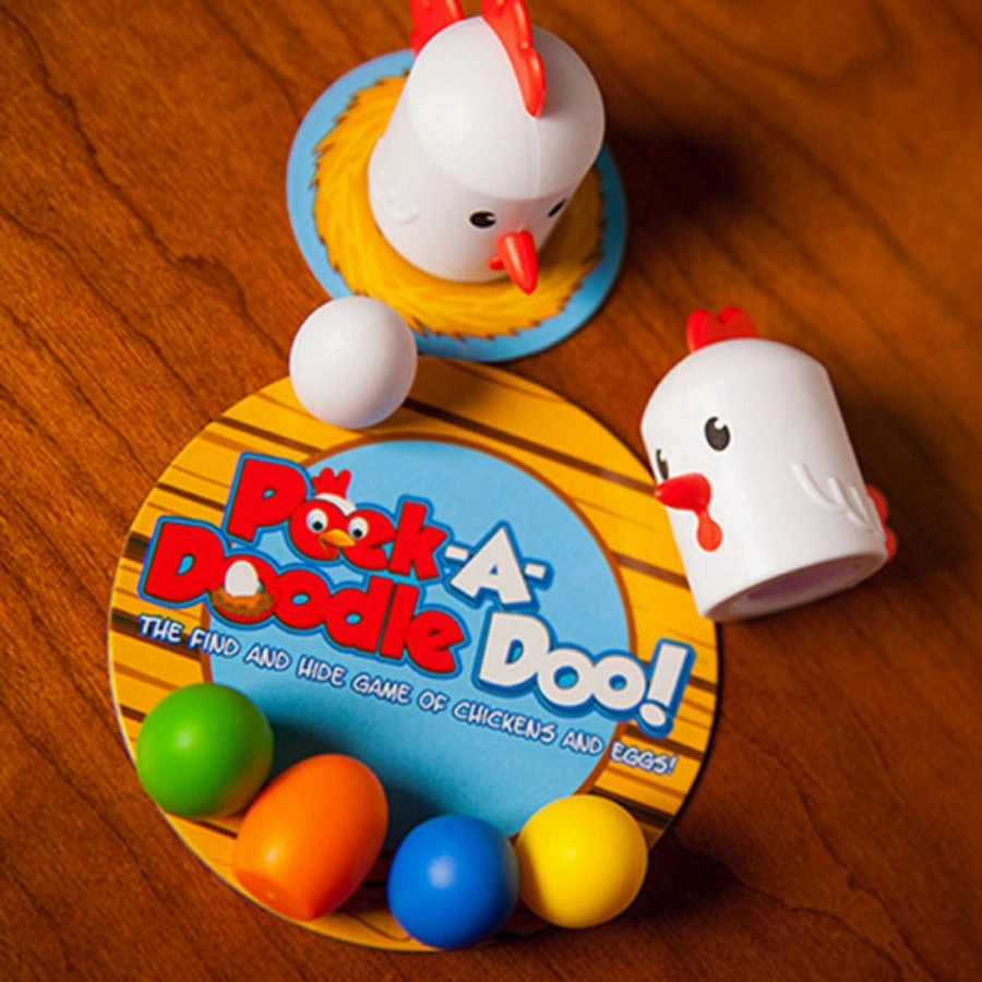 Fat Brain Toy Co - Peek-A-Doodle-Doo Game