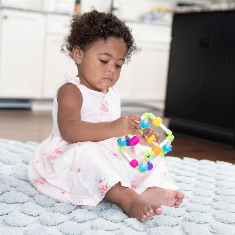 Fat Brain Toy Co - Quubi Flexible Sensory Cube - Baby Toy