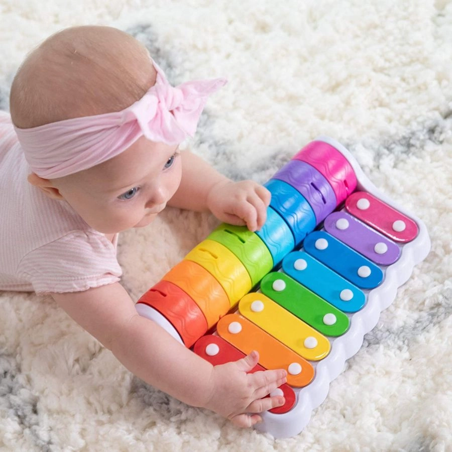 Fat Brain Toy Co - Rock 'N Roller Piano Baby Toy