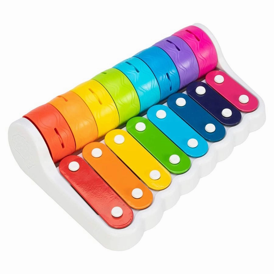 Fat Brain Toy Co - Rock 'N Roller Piano Baby Toy