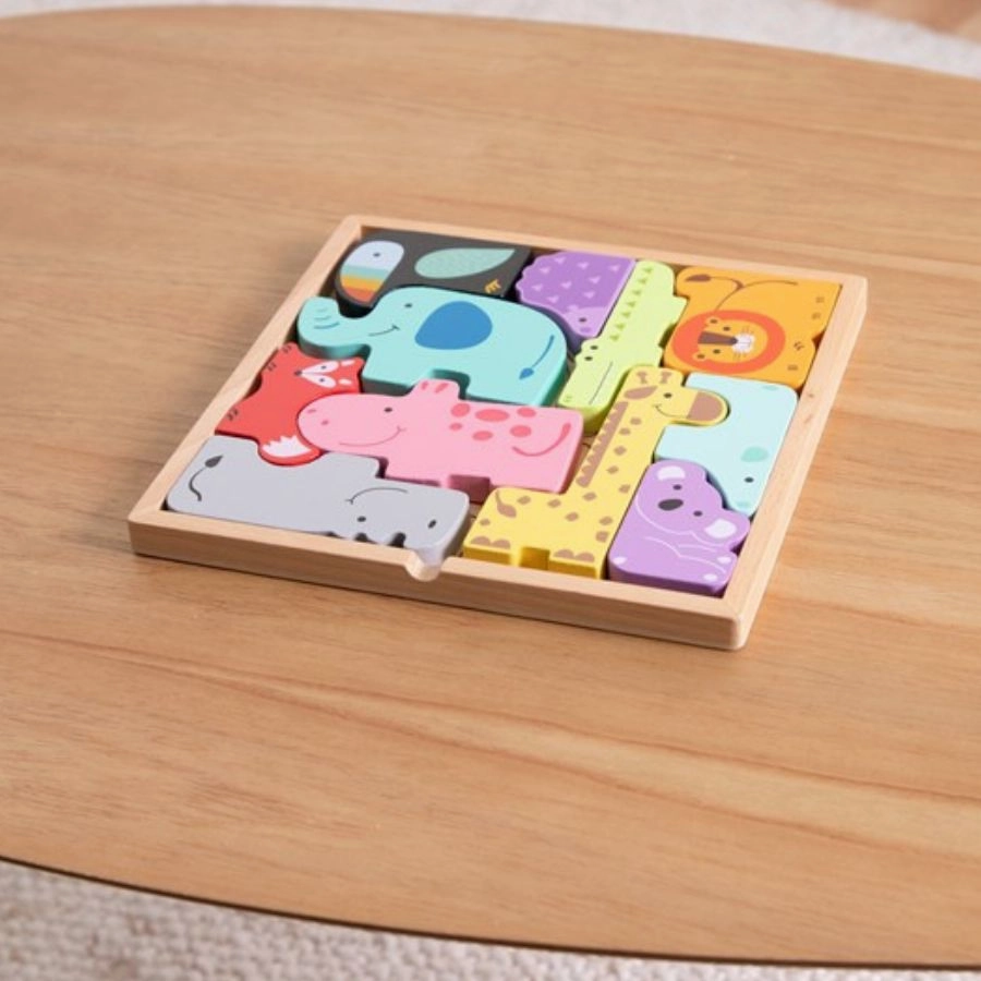 Fat Brain Toys - Animal Block Puzzle