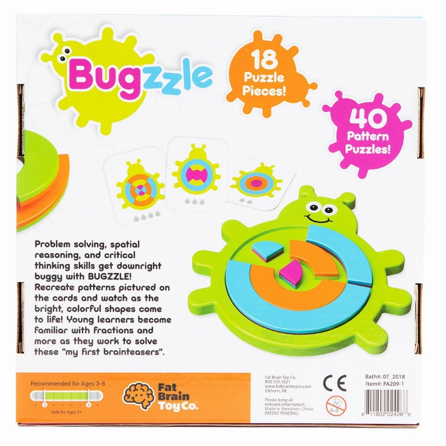 Fat Brain Toys - Bugzzle Puzzle