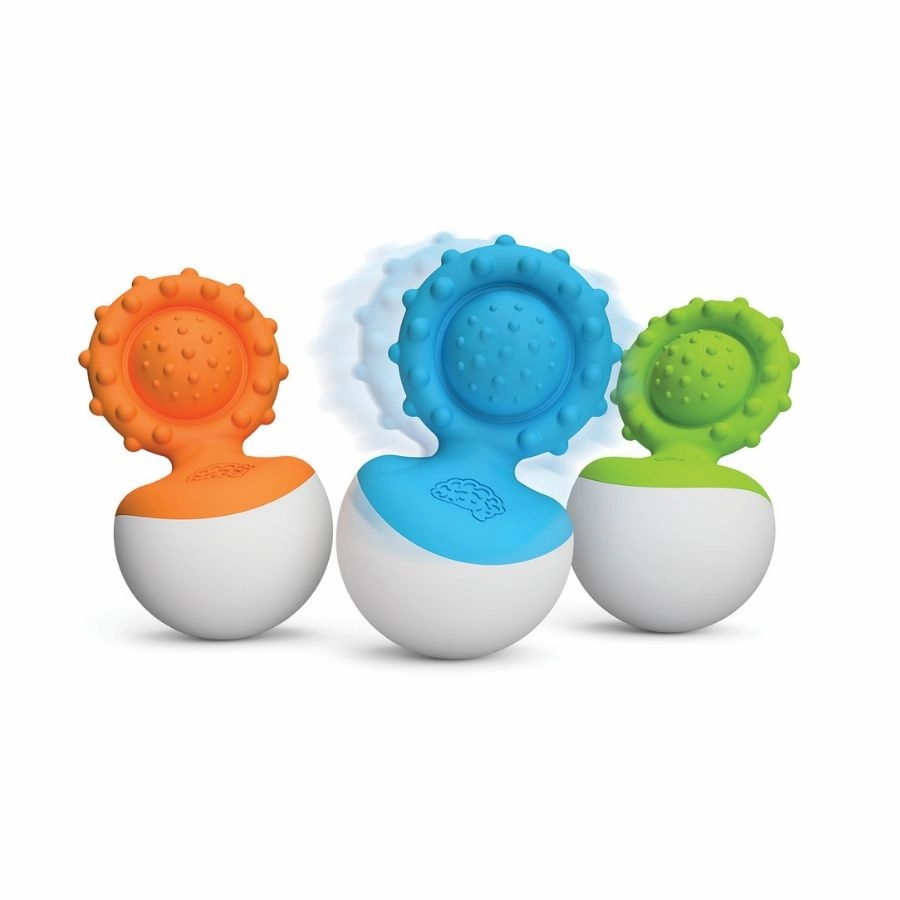 Fat Brain Toys - Dimpl Wobbl Sensory Baby Toy