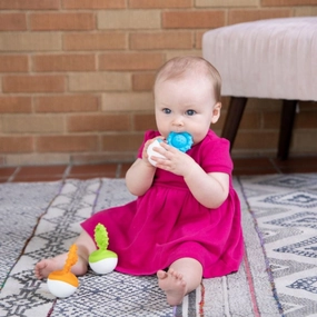 Fat Brain Toys - Dimpl Wobbl Sensory Baby Toy