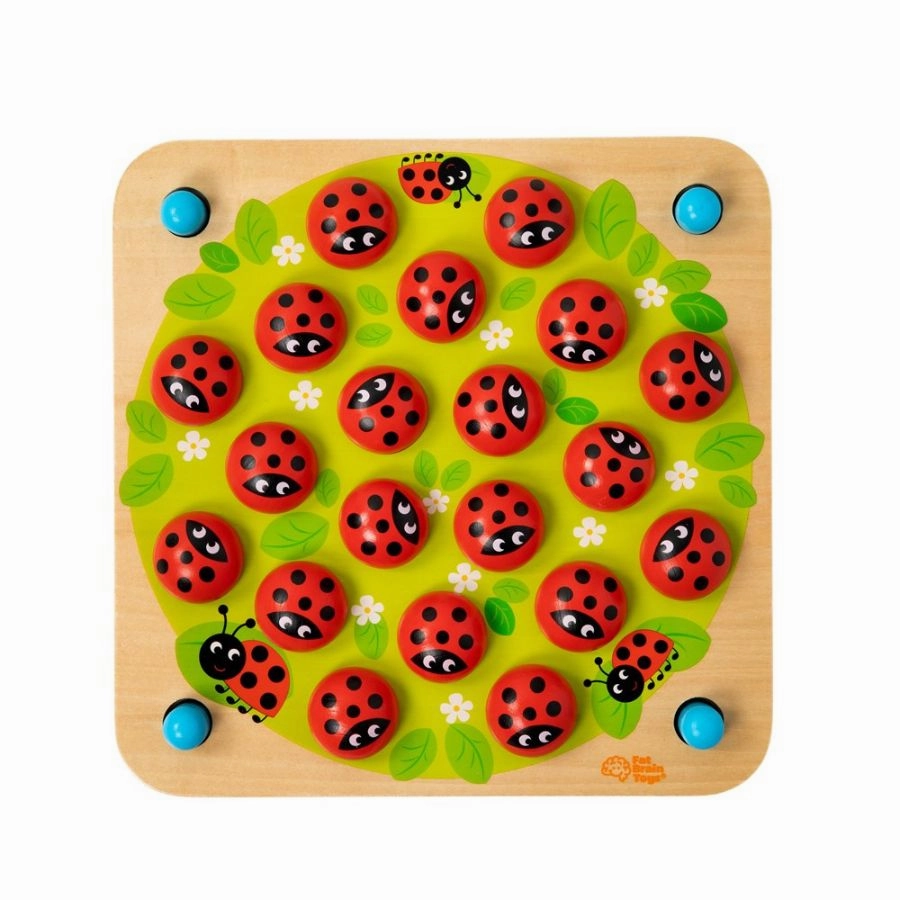 Fat Brain Toys - Ladybug Garden Memory Game