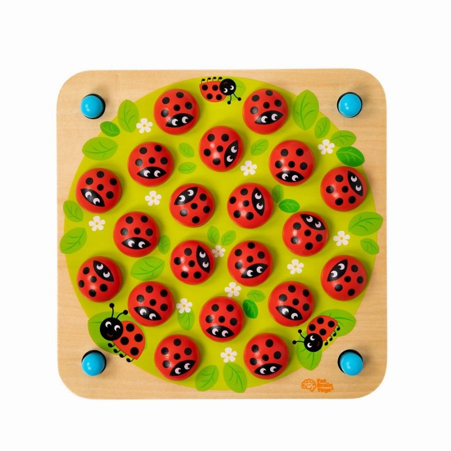 Fat Brain Toys - Ladybug Garden Memory Game
