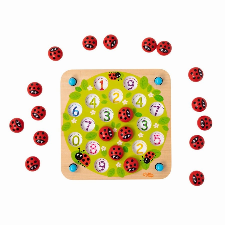 Fat Brain Toys - Ladybug Garden Memory Game