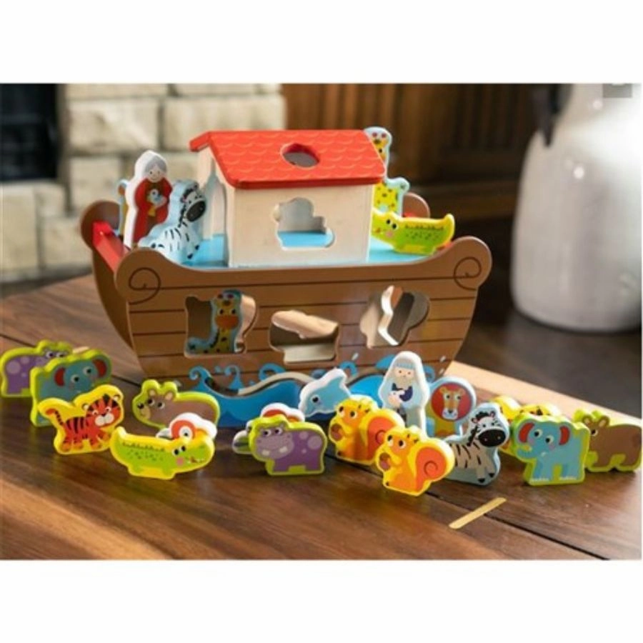 Fat Brain Toys - Noah's Ark Sort & Play Set