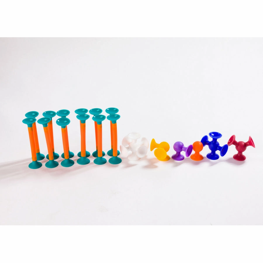 Fat Brain Toys - Squigz Toobz