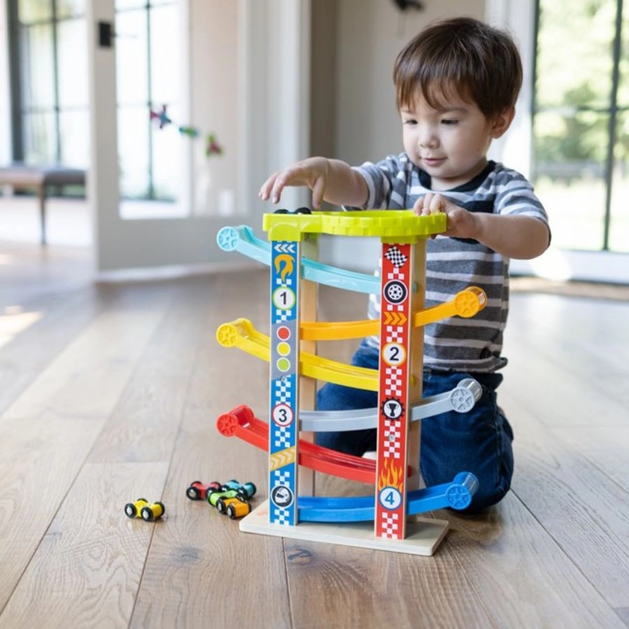 Fat Brain Toys - ZigZag Racetrack