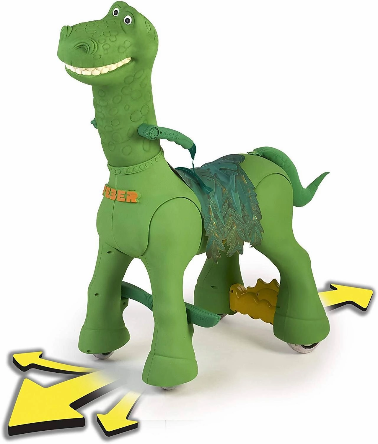 FEBER My Friendly Dino Dinosaur 12V Battery Rideon with Sounds