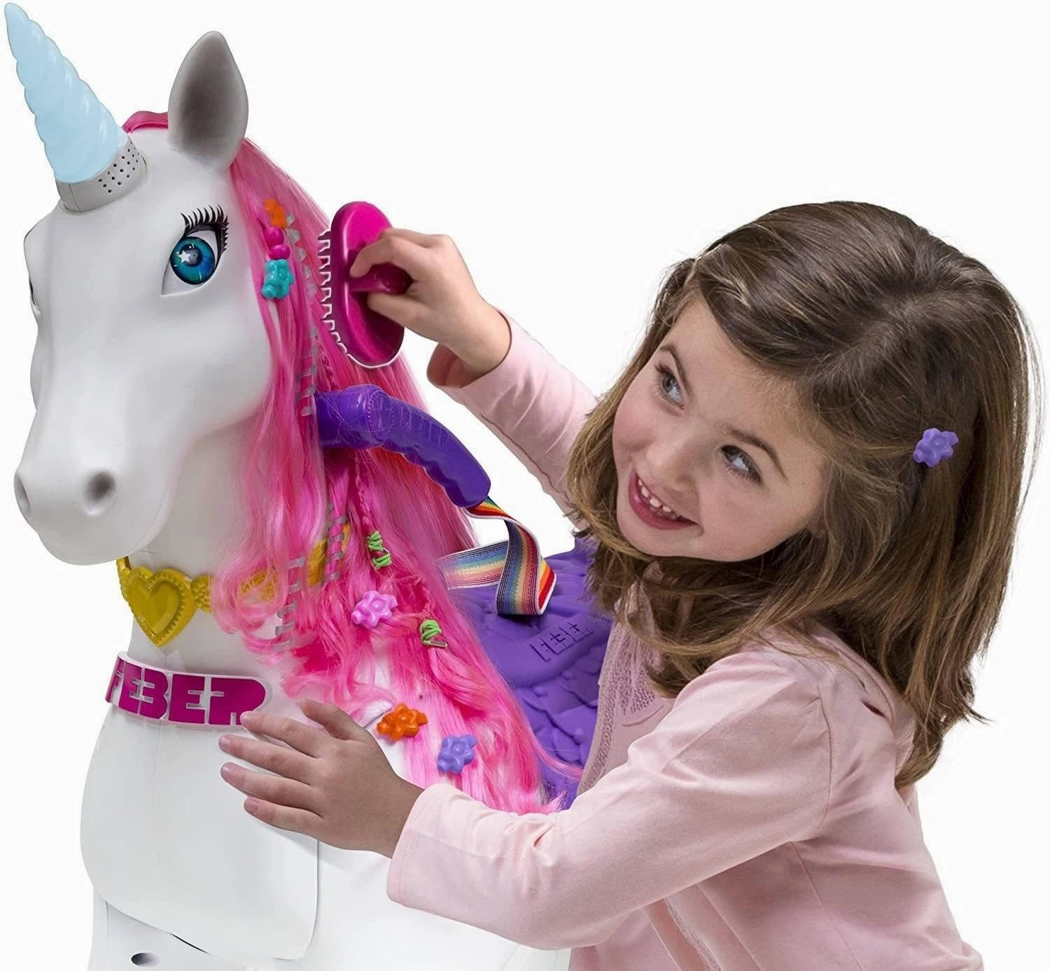 FEBER My Lovely Unicorn 12V Battery Ride-On