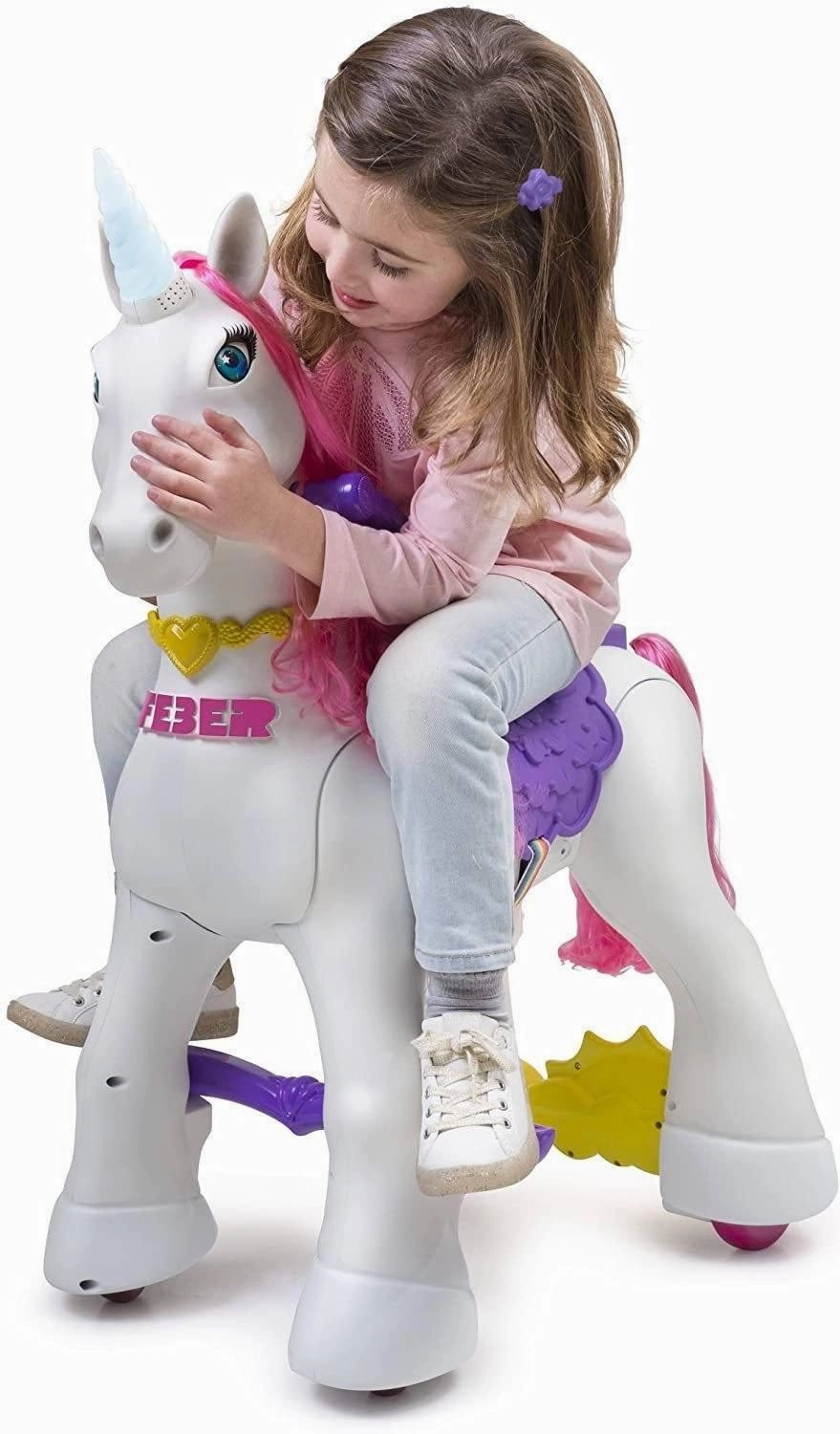 FEBER My Lovely Unicorn 12V Battery Ride-On