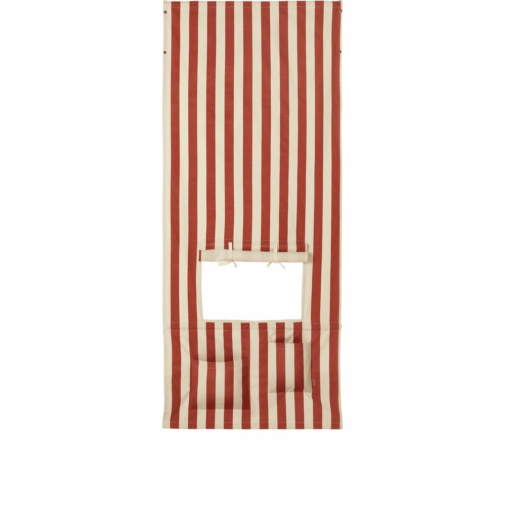 ferm LIVING Kids Kiosk - Dark Brick / Off-white