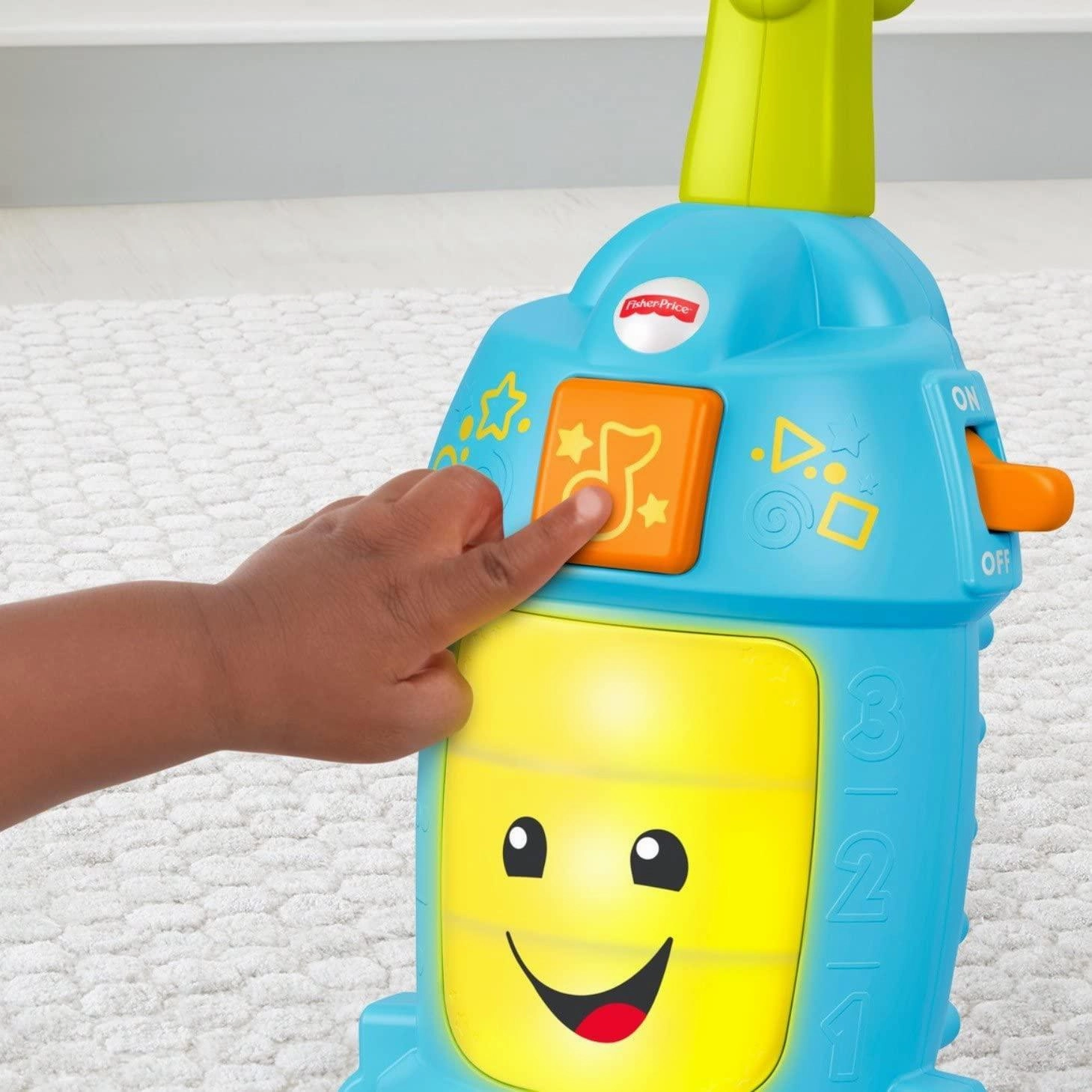 Fisher-Price FNR97 Laugh & Learn Light-up Learning Vacuum