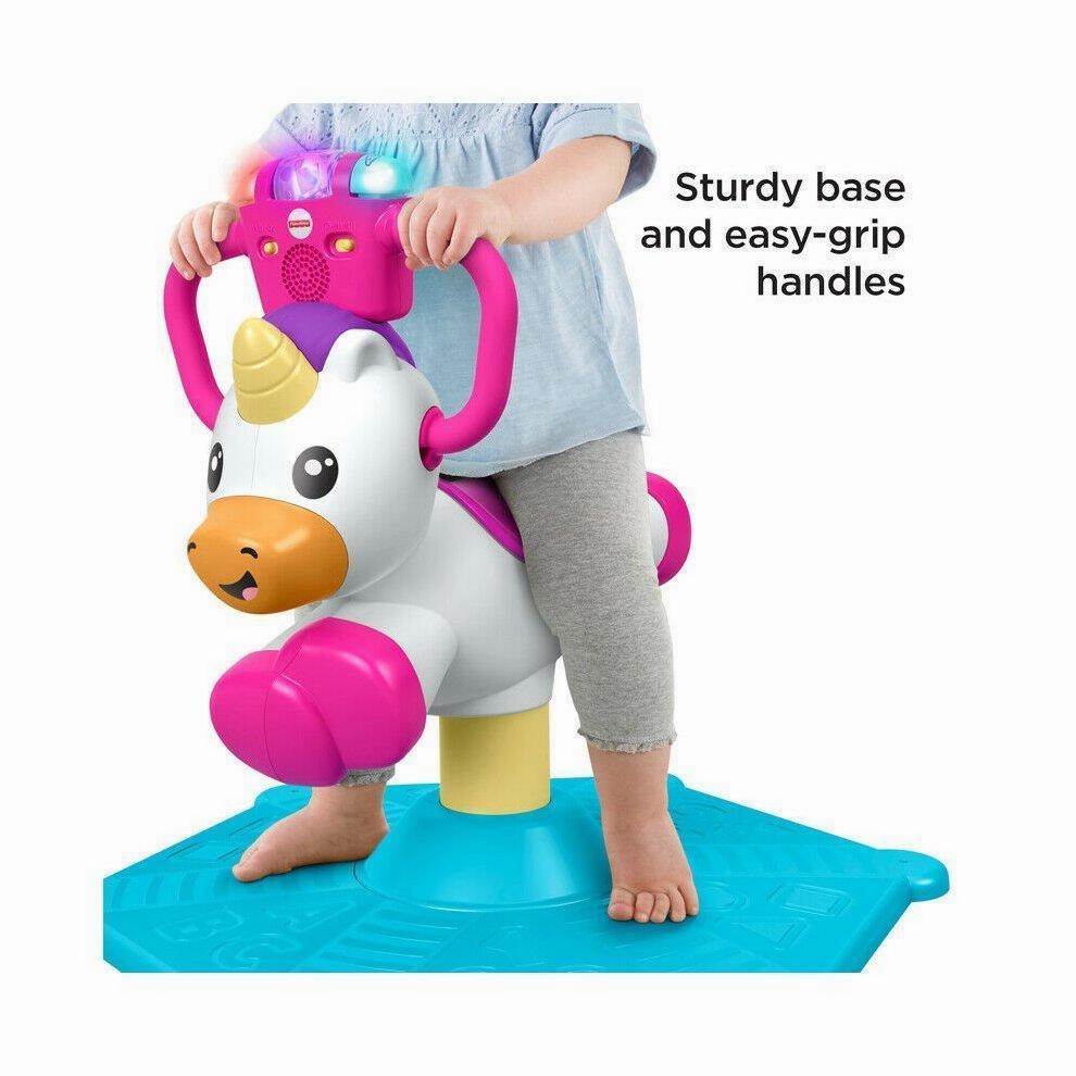 Fisher-Price GHY50 Bounce and Spin Unicorn