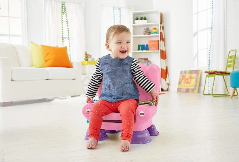 Fisher-Price Laugh & Learn Smart Stage Pink Activity Chair