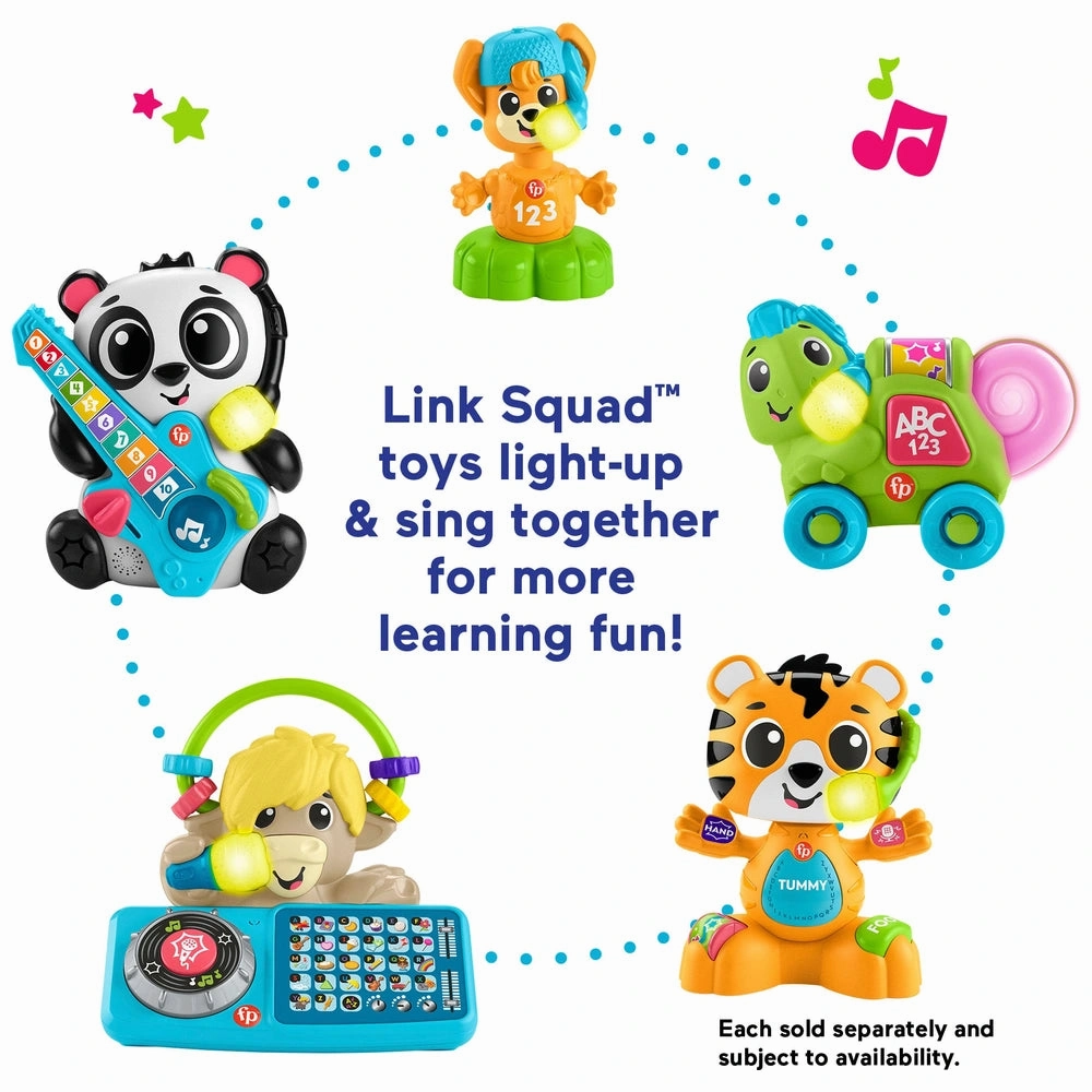 Fisher-Price Link Squad Bop & Groove Tiger