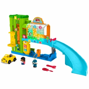 Fisher-Price Little People Light-Up Learning Garage