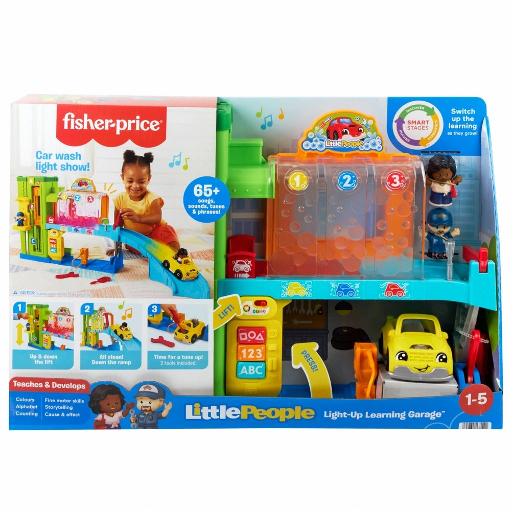 Fisher-Price Little People Light-Up Learning Garage