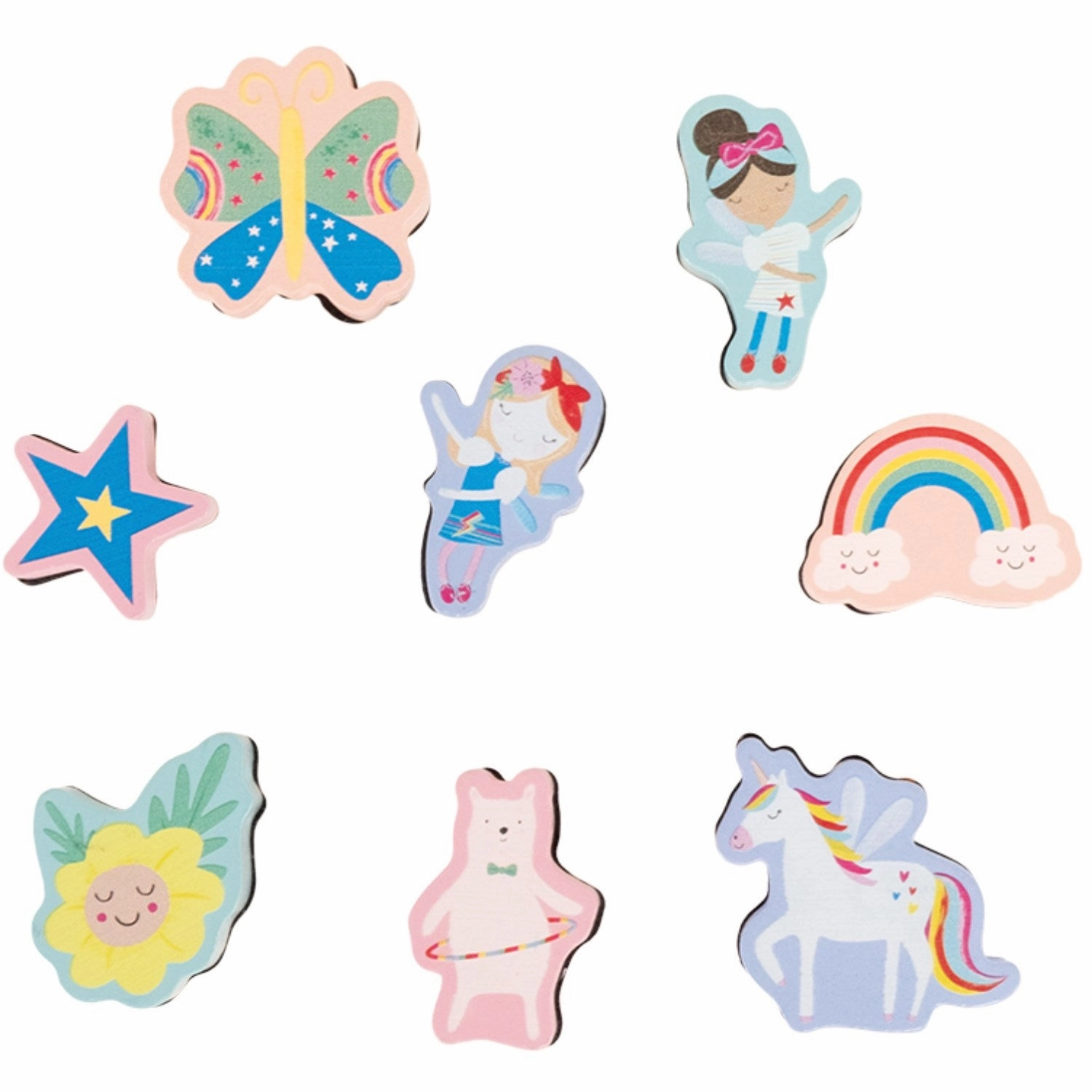 Floss & Rock Stempelst Rainbow Fairy