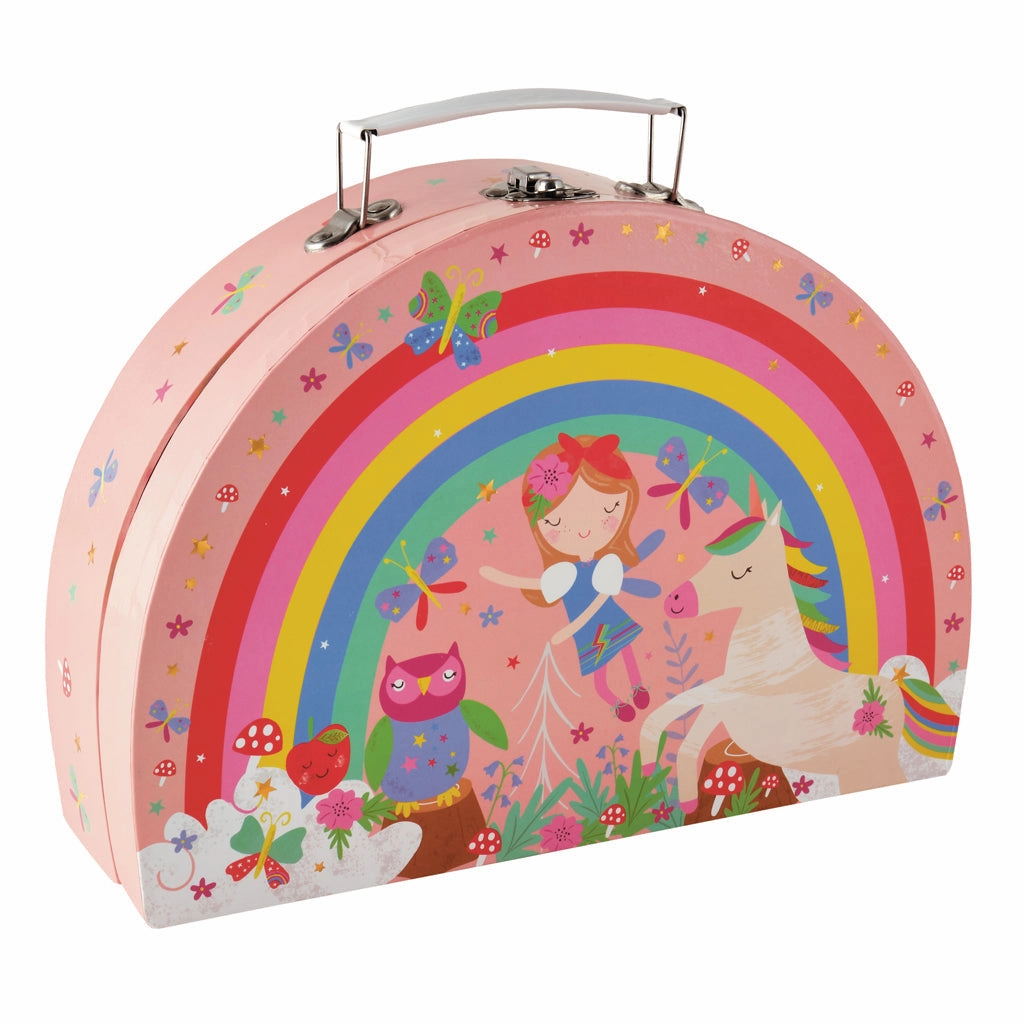 Floss & Rock Tin Tea Set 10 Piece - Rainbow Fairy