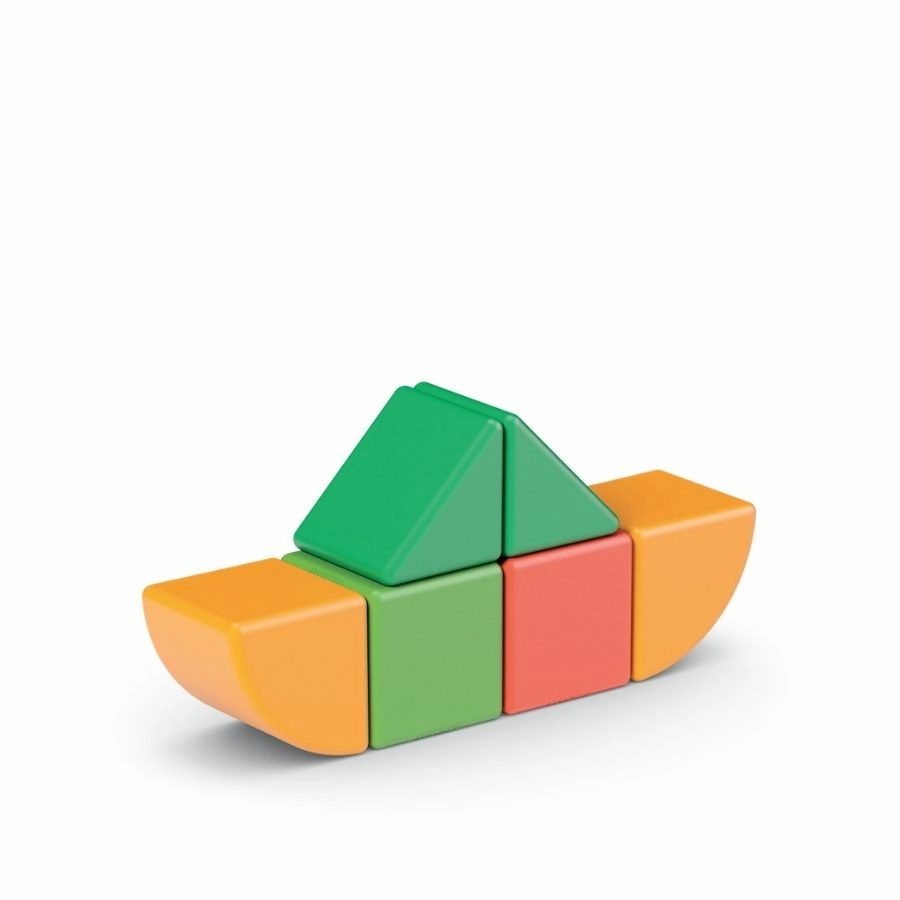 Geomag - Magicube Shapes Recycled Plastic Starter Set of 6 Pieces