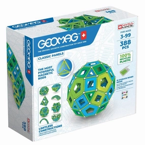 Geomag - Masterbox Recycled Plastic Panels Cold Colours 388 pieces
