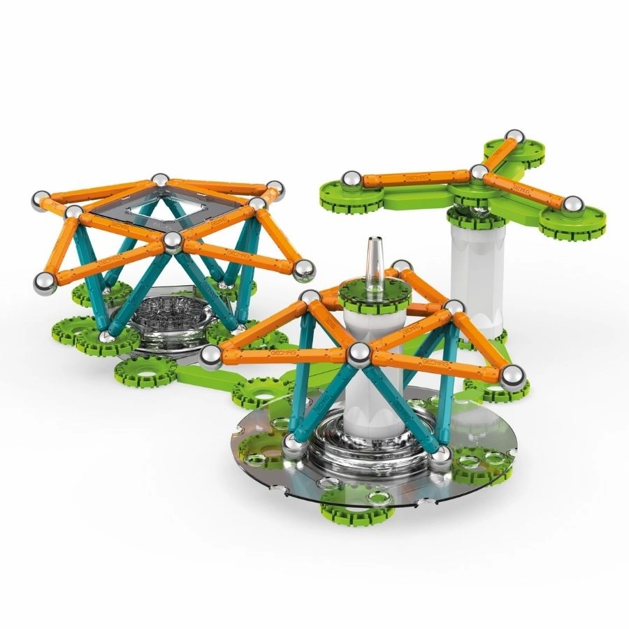 Geomag - Mechanic Magnetic Motion Recycle: Magnetic Gears Recycled 160 Pieces