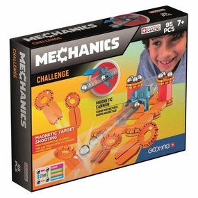 Geomag - Mechanics Challenge Goal Magnetic Target Shooter 95 Pieces