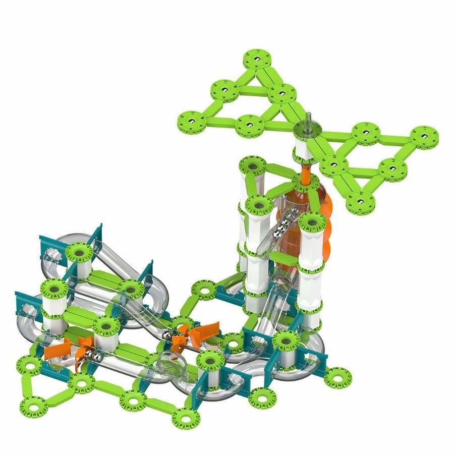 Geomag - Mechanics Gravity Recycled: Vertical Motor Recycled Plastic 183 Pieces