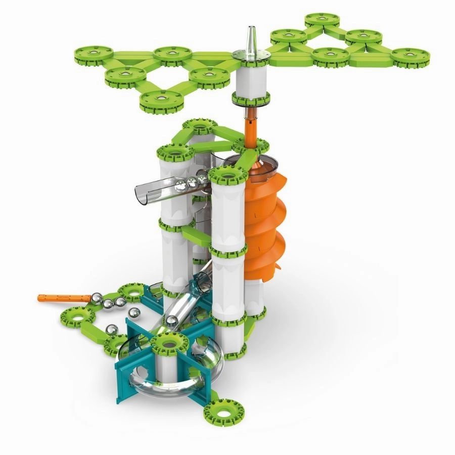 Geomag - Mechanics Gravity Recycled: Vertical Motor Recycled Plastic 183 Pieces