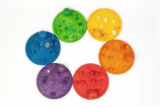 Grapat Rainbow Dishes Set Of 6